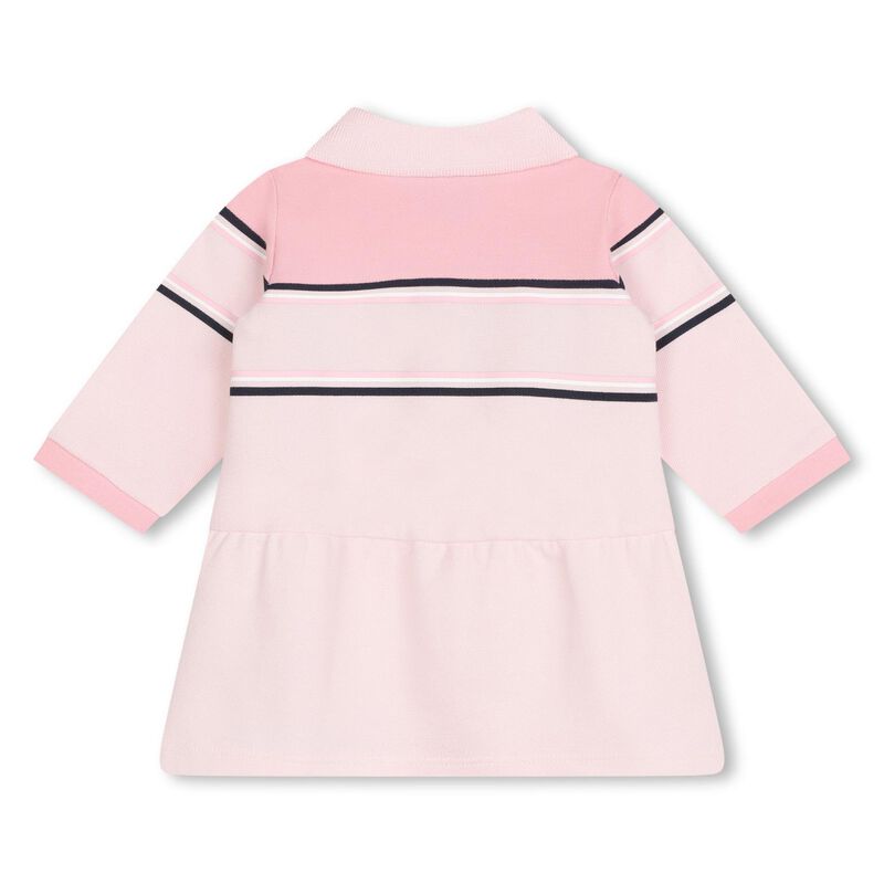BOSS Dropped-Waist Polo Dress 6M - 2Y image number 1